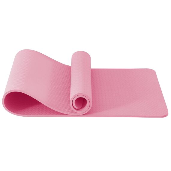 Good Nite Yogamatten Für Frauen Rutschfeste Strukturierte Oberflächen Gymnastikmatte Yoga Matte 10 mm Mit Tragegurt Tpe-Übungsmatte Für Yoga Pilates Gymnastik (183X61cm)