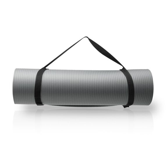 diMio Komfort-Gymnastikmatte Yogamatte in 185x60x1cm, 185x60x1.5cm, 185x90x1.5cm, 200x100x2 mit Tragegurt Phtalatfrei + SGS-geprüft