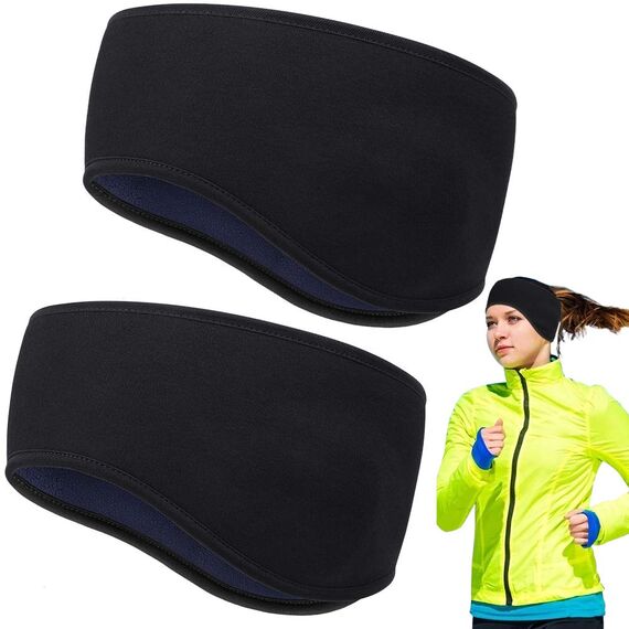 HASAGEI Stirnband Winter für Damen und Herren Sport Stirnbänder Ohrenschützer Headband elastisch zum Joggen Laufen Wandern Radfahren Motorradfahren