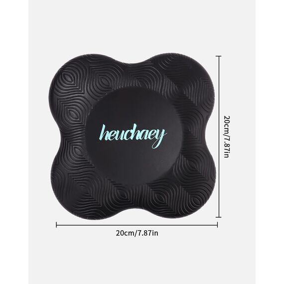 heuchaey Kniekissen Yoga 2 STK,Yoga-Knie-Pad,rutschfest Yoga Knie Padmatte,geeignet für Yoga 20 * 20cm,Pilates,Sport,Unterstützung für Knie,Handgelenke,Knöchel,Verschleißfesteschützt die Knie