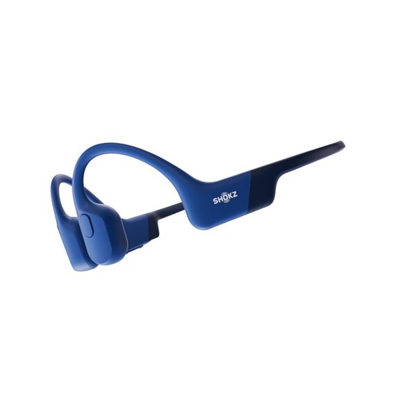 SHOKZ OpenRun Knochenschall Kopfhörer, Open-Ear Sport Bluetooth Kopfhörer mit Noise-Cancelling Mikrofon, IP67 wasserdichte kabellose Ohrhörer zum Laufen, 8 Std Spielzeit, USB-C, mit Sport-Stirnband