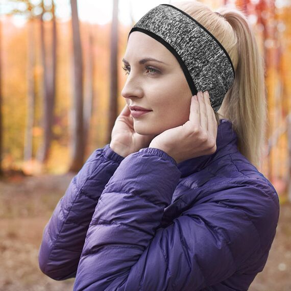 Winter Sport Stirnband für Damen und Herren - Ohrenwärmer Stirnbänder Ohrenschützer Warm Headband for Jogging, Laufen, Wandern, Fahrrad und Motorrad Fahren 2 Stück (Farbe 5)