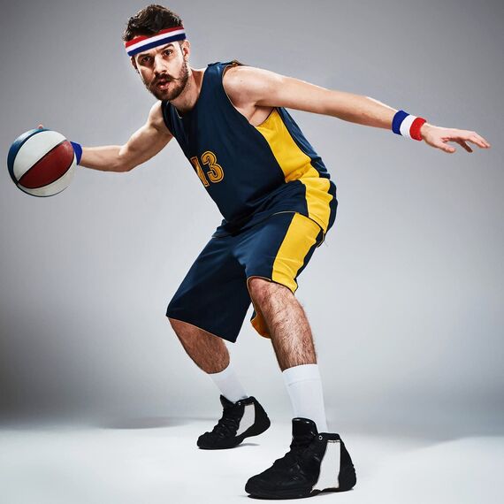 HANERDUN Sport Stirnband Herren Damen Schweißbänder Kopf Stirn Frottee Kopfband Sport für Laufen Fahrrad Joggen Tennis Fußball