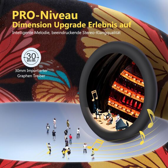 LC-dolida Schlafkopfhörer Bluetooth Stirnband Kopfhörer, Schlafkopfhörer Seitenschläfer Schlaf zum Kopfhörer 15+Std Playtime Schlafstirnband mit HiFi-Stereo für Sport Training,Joggen,Yoga,Reisen