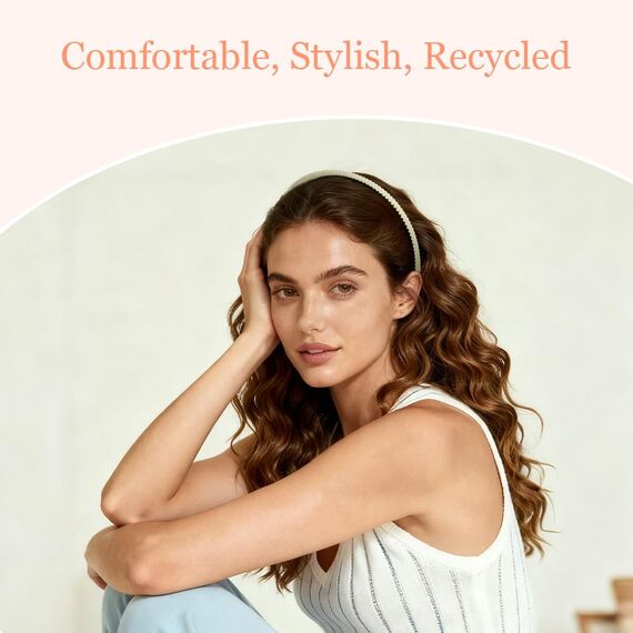 LOPHE Wellen Gezackte Haarreif, 8 Stück Haifischzahn Haarkamm Haarband für Kinder Damen Männer, Gewellte Kunststoff Haarband Rutschfestes Haarreif mit Mehrere Stile