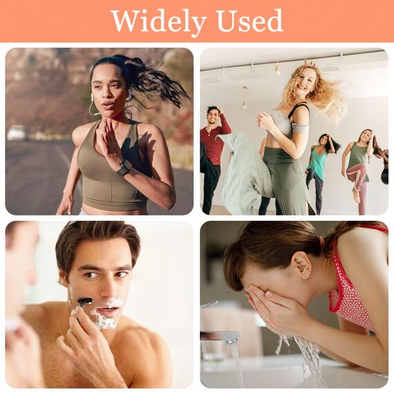 LOPHE Wellen Gezackte Haarreif, 8 Stück Haifischzahn Haarkamm Haarband für Kinder Damen Männer, Gewellte Kunststoff Haarband Rutschfestes Haarreif mit Mehrere Stile