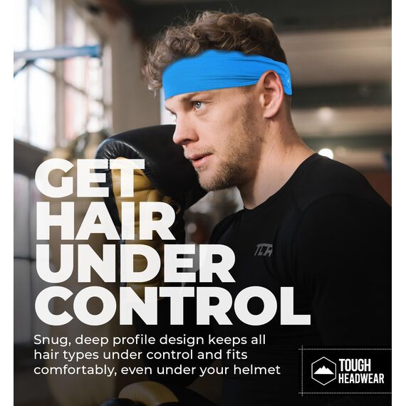 Tough Headwear Sport Stirnband Herren - Haarband Herren Damen - Stirnband Sport - Schweißband Stirn Laufen - Sportstirnband Kopfband - Headband