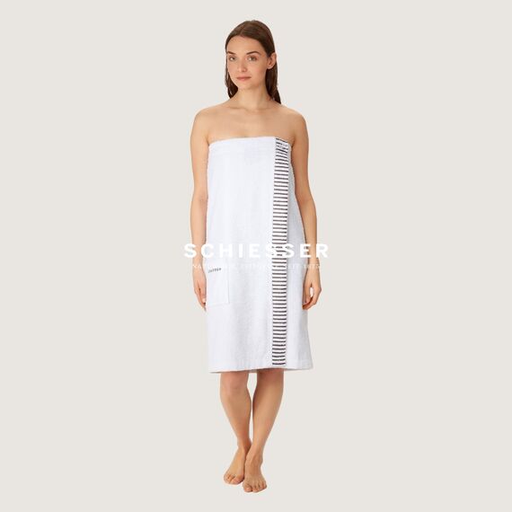 Schiesser Saunakilt Rom Damen - 36-42 - Weiß