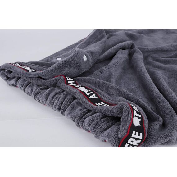 JIAHG Saunakilt Herren, verstellbar Saunahandtuch Duschtuch mit Druckknöpfe, Große Schnelltrockend Saunatuch Saunarock Saunasarong, 70 x 140 cm