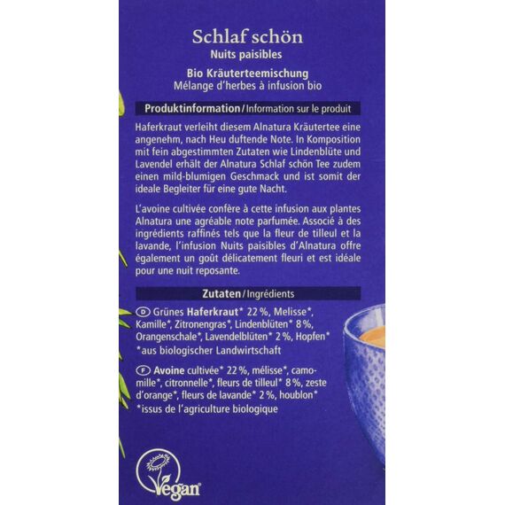 Alnatura Schlaf Schön Tee, 40 g