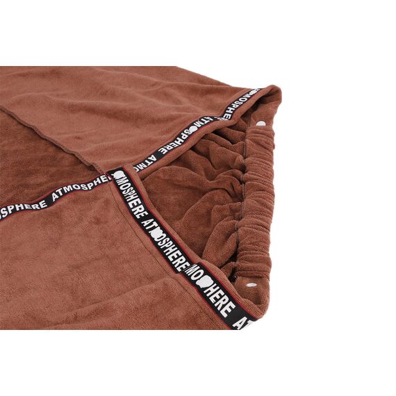 JIAHG Saunakilt Herren, verstellbar Saunahandtuch Duschtuch mit Druckknöpfe, Große Schnelltrockend Saunatuch Saunarock Saunasarong, 70 x 140 cm