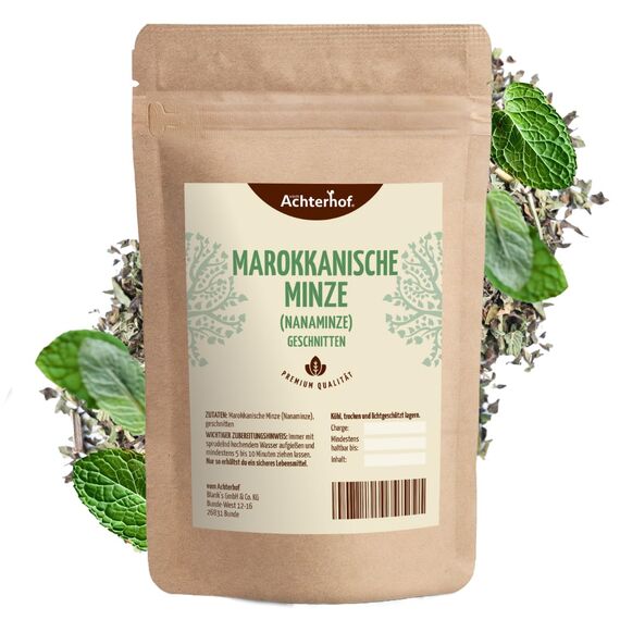 Nana Minze Tee | 500g | Krauseminze Spearmint | marokkanische Minze | vom-Achterhof