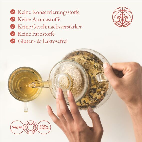 Weißdorn Tee Monte Nativo (300g) - Weissdorn schonend getrocknet - Weißdorntee (Hawthorn)100% natürlich und ohne Zusatzstoffe - Aromatischer Kräutertee für einen köstlichen Aufguss