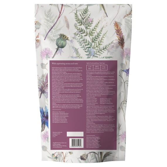 Eibischwurzel Tee Monte Nativo (300g) - Marshmallow root schonend getrocknet - Tee lose 100% natürlich und ohne Zusatzstoffe - Aromatischer Kräutertee für einen köstlichen Aufguss