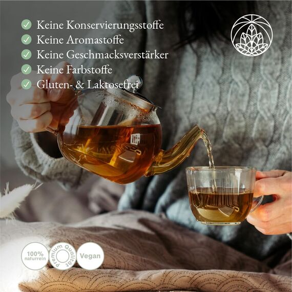 Senna Tee Monte Nativo (250g) - Sennesblätter Tee schonend getrocknet - Tee lose 100% natürlich und ohne Zusatzstoffe - Aromatischer Kräutertee für einen köstlichen Aufguss