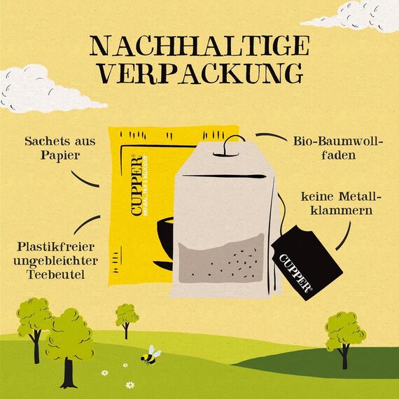 Cupper Bio Kräutertee Wonderful Morning, 20 Beutel, 35 g
