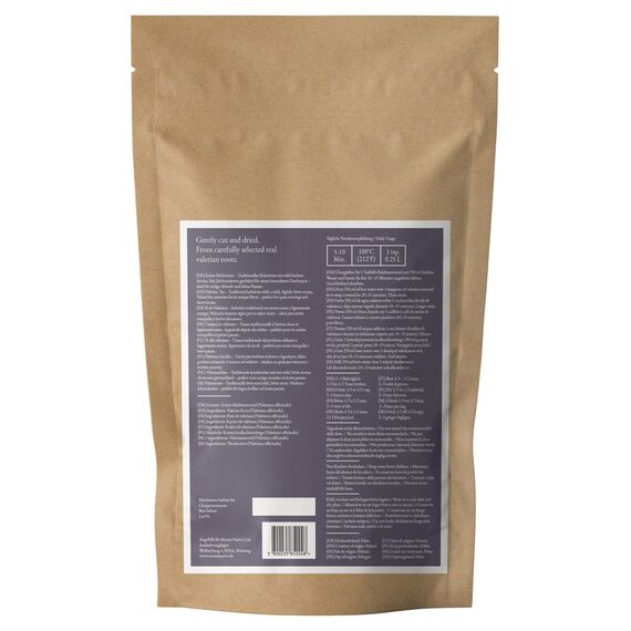 Baldrianwurzel Tee Monte Nativo (200g) – Baldrian Tee lose (Valerian Root) – 100% Natürlich & Schonend getrocknet aus echter Baldrianwurzel – Sanfter Kräutertee für die Zubereitung als Baldriantee