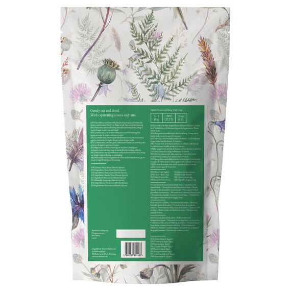 Spearmint Tea Monte Nativo (200g) - Nana Minze Tee - schonend getrocknete Nanaminze - 100% natürlich und ohne Zusatzstoffe - Aromatischer Kräutertee für einen köstlichen Aufguss
