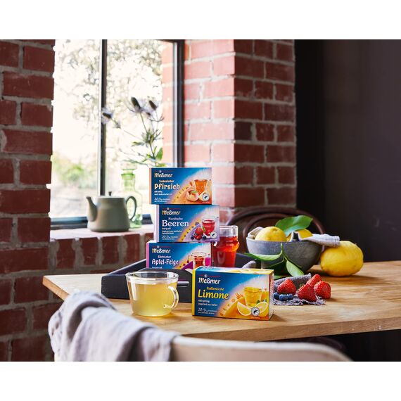 Meßmer Ländertee Südafrikanischer Rooibos mit Vanille | 20 Teebeutel | mild-lieblich mit Vanille-Aroma