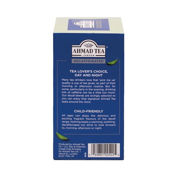 Grüner Tee ohne Koffein - Koffeinfreier Grüntee - Einzeln Verpackte, Aromaversiegelte Teebeutel mit 1,5g Tee pro Portion - 20 Teebeutel mit Band