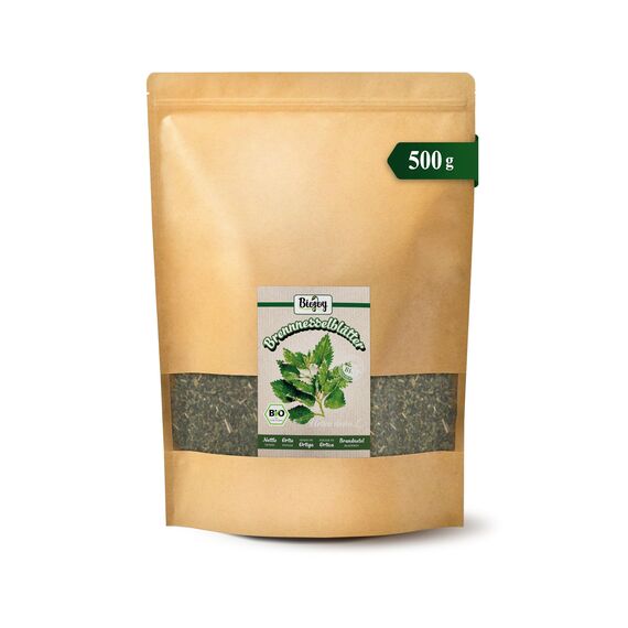Biojoy BIO-Brennessel-Tee (500 g), Brennnesselblätter getrocknet und geschnitten, Kräutertee (Urtica dioica)