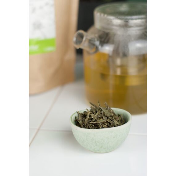 Grüner Sencha Tee BIO 250 g I lose und geschnitten I aromatischer bio Sencha Grüntee I 100% natürlich I bioKontor