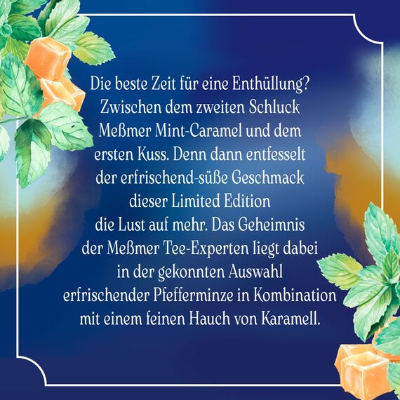 Meßmer Mint Caramel x Bridgerton Limited Edition | 23 Teebeutel | erfrischend-süß