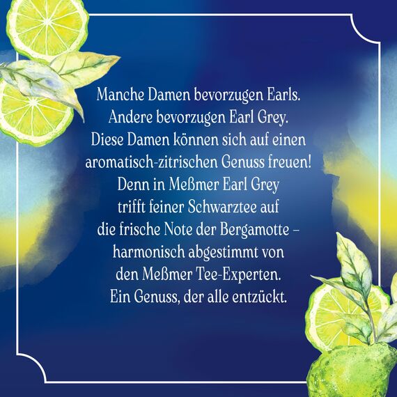 Meßmer Earl Grey x Bridgerton Limited Edition | Feiner Schwarztee mit Bergamotte-Aroma | 25 Teebeutel (Packung mit 4)