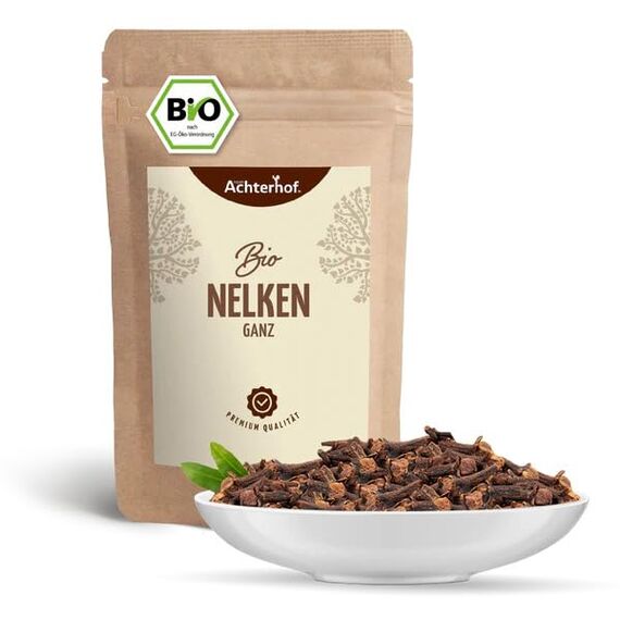 Nelken ganz Bio (500g) Gewürznelken getrocknet handverlesen Gewürz vom-Achterhof