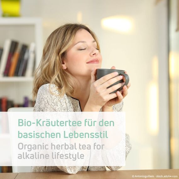 T2B Basischer Kräutertee, BIO-Qualität, für eine basische Ernährung, 2er Pack
