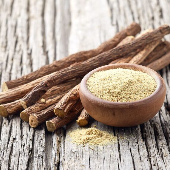 Süßholzwurzel Tee BIO (250g) | Süßholzwurzeltee | Süßholz-Wurzel getrocknet geschnitten enthält Lakritz | vom Achterhof