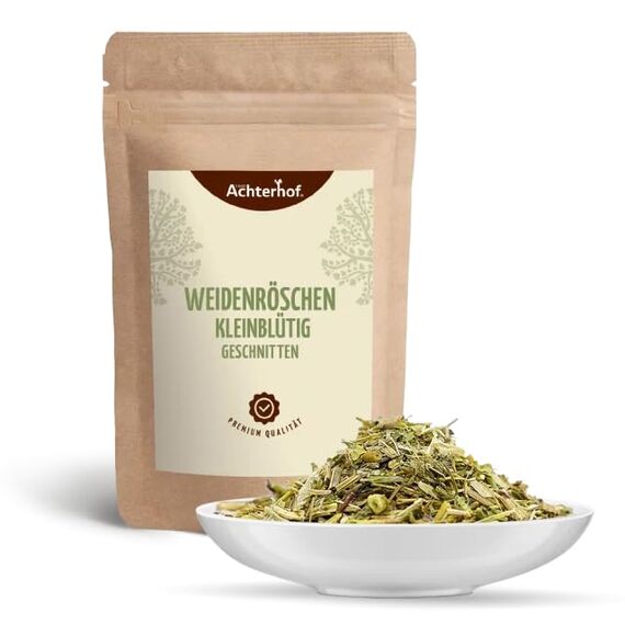 Weidenröschen kleinblütig 500g | Weidenröschen Tee getrocknet und geschnitten | angenehm mildes und leicht blumiges Aroma | vom Achterhof