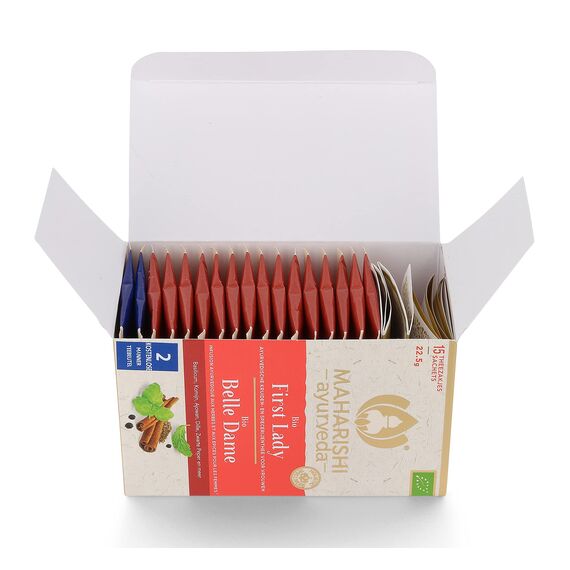 Maharishi Ayurveda First Lady Tea Ayurveda Kräutergewürz Tee für Frauen Teebeutel 15 Beutel Pack von 1