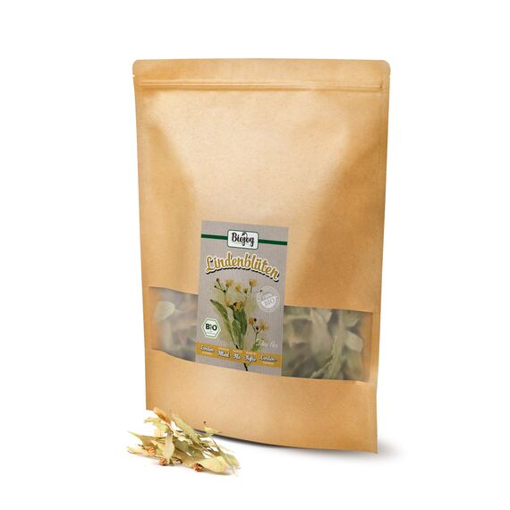 Biojoy BIO-Lindenblüten getrocknet (250 g), ganze Blüten für Lindenblütentee (Tiliae flos)