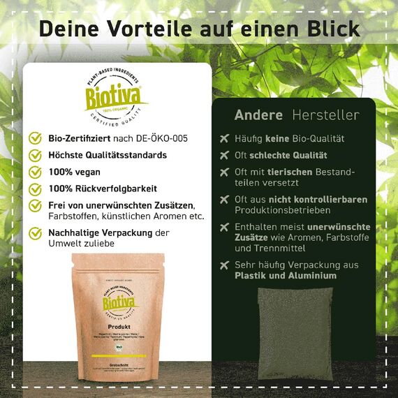Sencha Grüntee Bio 3 kg (3x1 kg) - Top Sencha - Spitzenpreis - Mild, leicht grasig, dabei feinherb und blumig - Fairbiotea-Zertifikat - Abgefüllt und kontrolliert in Deutschland - Biotiva