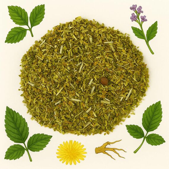 Apsara Detox & Slim Kräutertee – 150g (3 x 50g) Loser Tee – Natürlicher Entschlackungstee mit Mate, Brennnessel & Eisenkraut – Premium Detox Tee für Stoffwechsel & Wohlbefinden