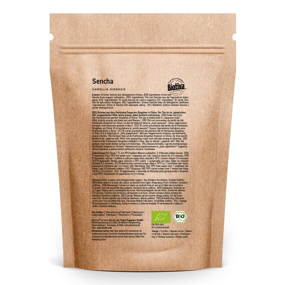 Sencha Grüntee Bio (250g (1 Tüte))