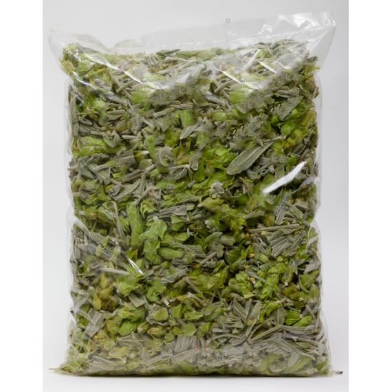 DONA NATURAE | Griechischer BIO BERGTEE vom OLYMP (250g) | 100% Sideritis Scardica | Geschnitten | Kosteneffiziente Verpackung