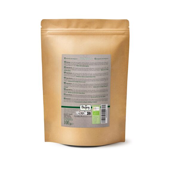 Biojoy BIO-Melissenblätter-Tee (100 g), getrocknet und geschnitten, Melissen-Tee (Melissa officinalis)