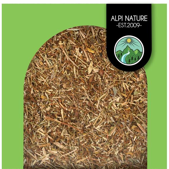 Alpi Nature Johanniskraut Tee 1kg, Johanniskraut getrocknet und geschnitten, Johanniskrauttee