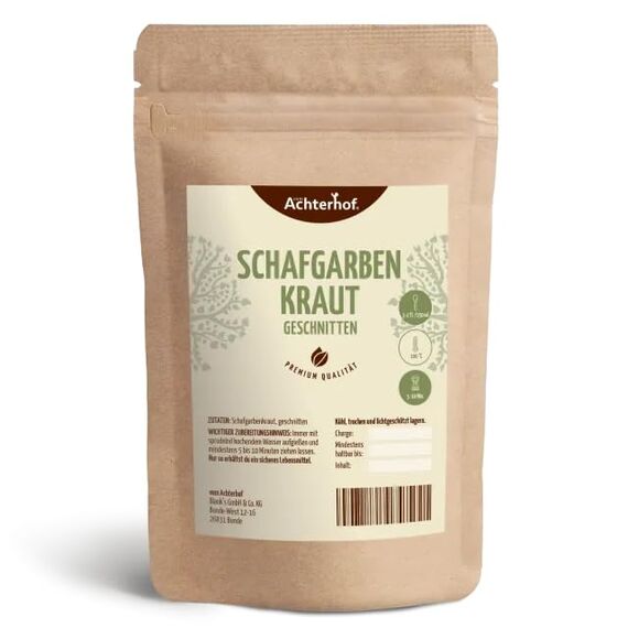 500 g Schafgarbenkraut geschnitten Schafgarbenkrauttee Schafgarbe Kräutertee natürlich vom-Achterhof