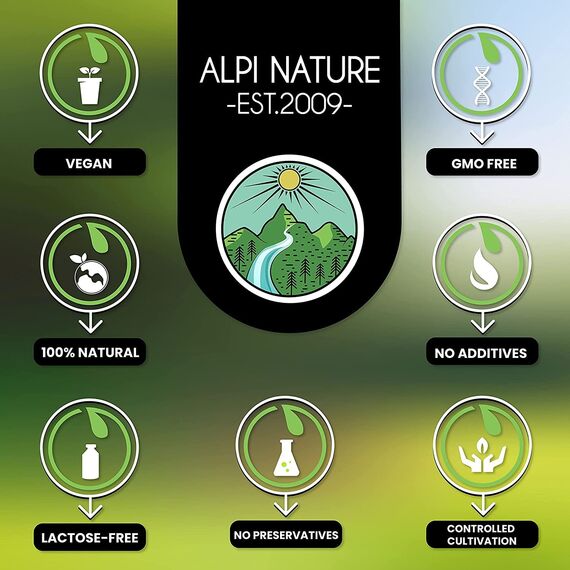 Alpi Nature Wermut Tee 500g, Wermutkraut Tee lose, Wermutkraut getrocknet und geschnitten