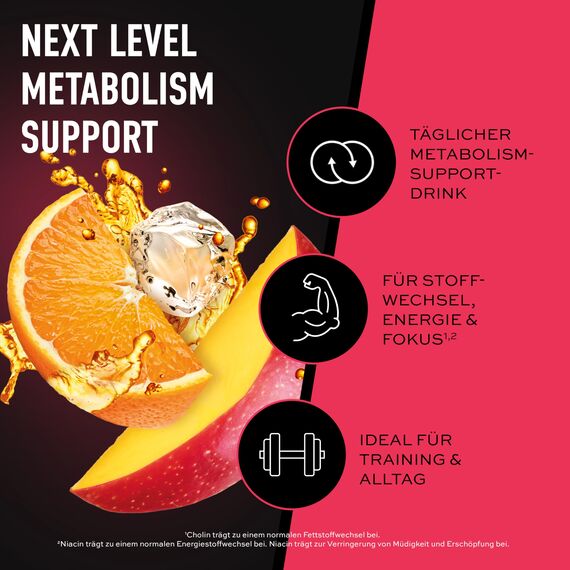 ESN Meta X 2.0, 270 g, 30 Portionen, mit Pflanzenextrakten, Glycin, Cholin, Niacin, Selen und Koffein, zur Anregung des Stoffwechsels und Fettverbrennung, made in Germany