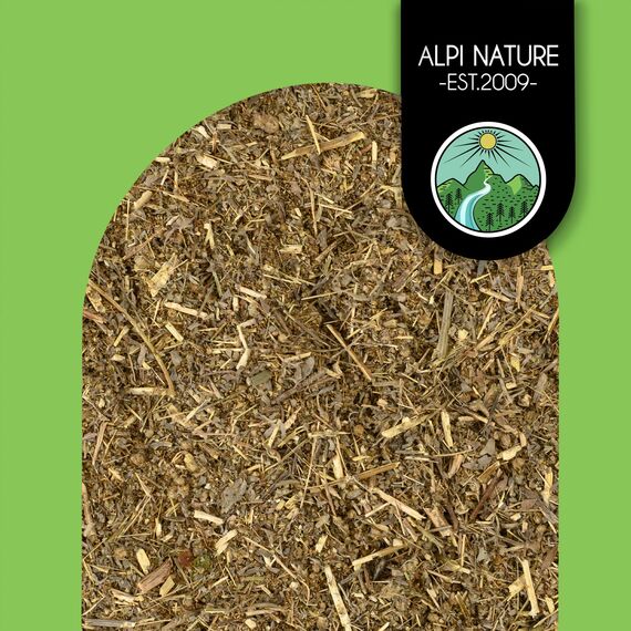 Alpi Nature Wermut Tee 1kg, Wermutkraut Tee lose, Wermutkraut getrocknet und geschnitten