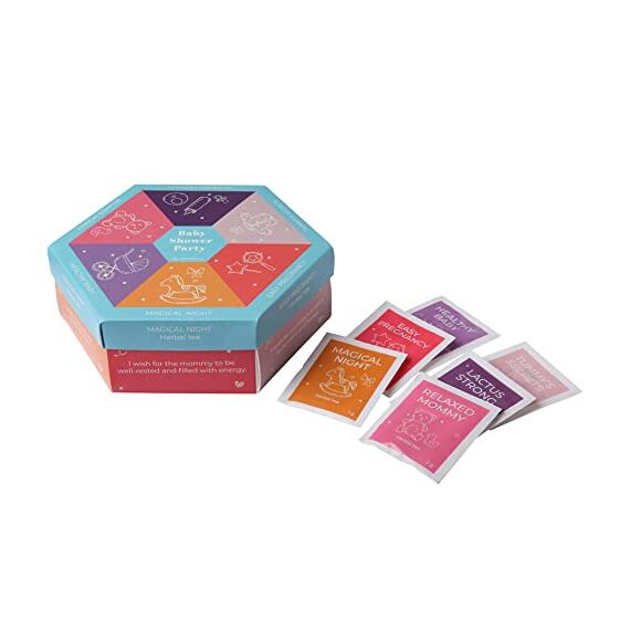 ACORUS | Natürliches Kräuter Tee Set für Mütter und Babys | Natürliche Kräuter Tee Geschenkset mit 6 Geschmacksrichtungen | Tee Geschenkset | Teebox mit 60 Teebeutel