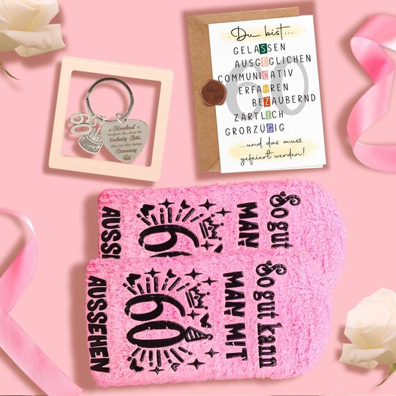 Giftota 60 Geburtstag Frau, Geschenke für Frauen Geburtstagsgeschenk für Frauen Personalisierte Geschenke 60 Geburtstag Geschenkset Rituals Frau für Freundin, Schwester, Ehefrau, Mama, Oma, Tante