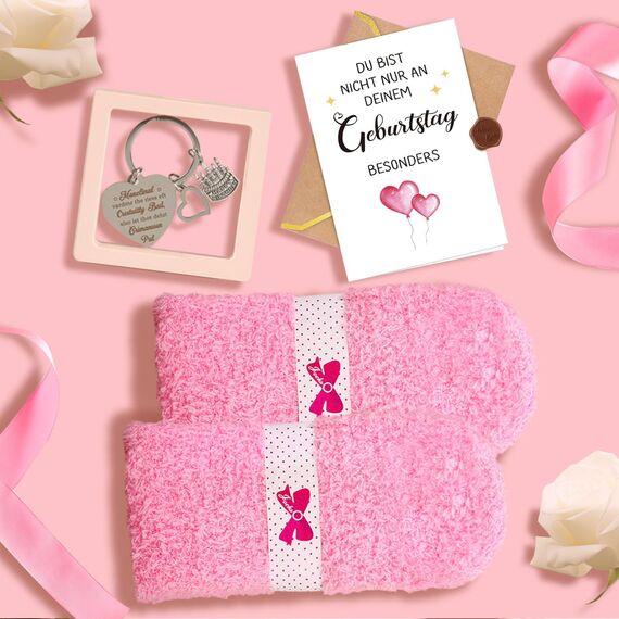 Giftota Geburtstagsgeschenk für Frauen, Weihnachtsgeschenke für Frauen Personalisierte Geschenkset für Frau Spa Geburtstag Frau Wellness Geschenk für Freundin, Schwester, Ehefrau, Mama, Kollege