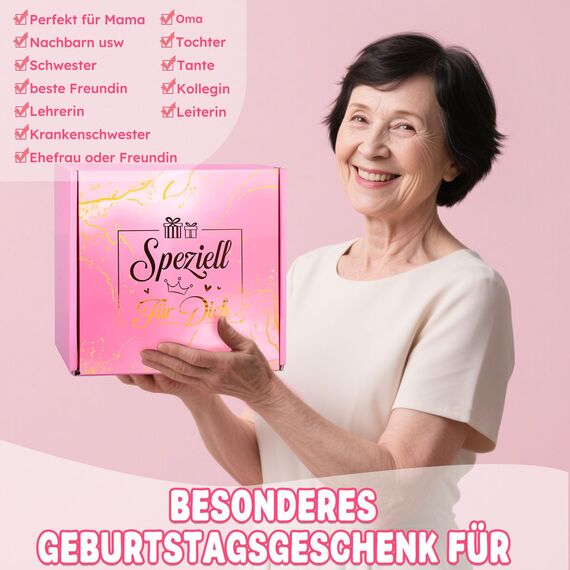 Giftota 60 Geburtstag Frau, Geschenke für Frauen Geburtstagsgeschenk für Frauen Personalisierte Geschenke 60 Geburtstag Geschenkset Rituals Frau für Freundin, Schwester, Ehefrau, Mama, Oma, Tante