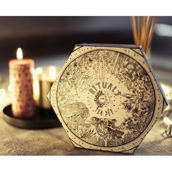 ACORUS | Rituals Tee Set | Natürliche Tee Geschenkset mit 6 Geschmacksrichtungen | Erstellen sie Ihre Täglichen Rituale | Tee Geschenk | Teebox mit 60 Kräuter Teebeutel