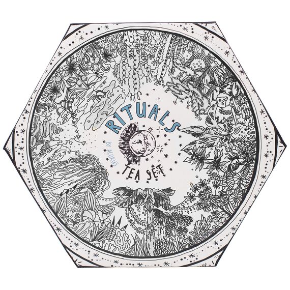 ACORUS | Rituals Tee Set | Natürliche Tee Geschenkset mit 6 Geschmacksrichtungen | Erstellen sie Ihre Täglichen Rituale | Tee Geschenk | Teebox mit 60 Kräuter Teebeutel